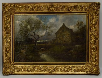 T.LEVIGNE 1848-1912 ART do 22500€ Stary obraz Olej