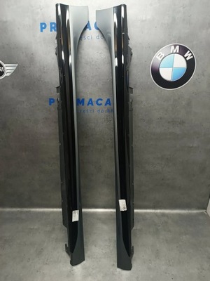 Пороги накладки пороговые bmw 2 f44 фото №1