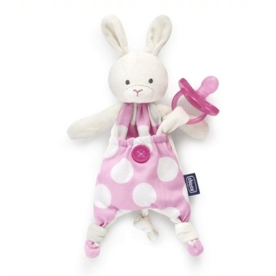 CHICCO 00008012100000 Maskotka do smoczka Pocket Friend girl