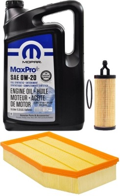 Mopar 0w20 5l + фільтри jeep gladiator 3,6 20-2022 фото №1