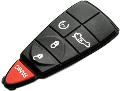 Chrysler jeep dodge ключ корпус резинка кнопка фото №1