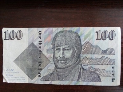 Banknot 100 dolarów Australia