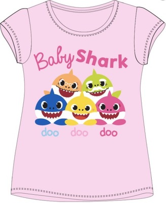 Koszulka T-shirt BABY SHARK REKIN 116cm