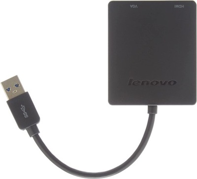 Lenovo uniwersalny adapter USB 3.0 do VGA/HDMI