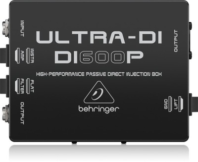 Behringer DI600P ULTRA-DI – DI-Box pasywny.