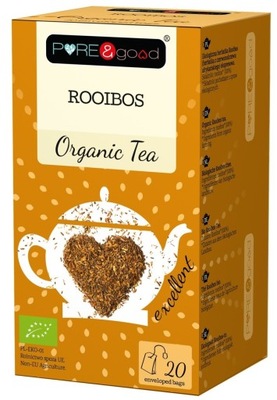 Herbata ekologiczna Rooibos 36g PURE&good