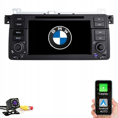 RADIO DE AUTOMÓVIL 2 DIN ANDROID BMW E46 M3 ROVER NUEVO  