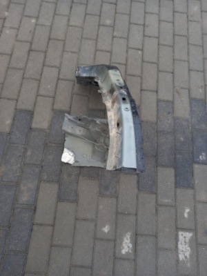 Audi q7 4m лонжерон подкрылок кронштейн передняя левая фото №1