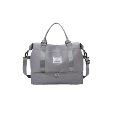 TORBA PODRÓŻNA DAMSKA FITNESS BAGAŻ PODRĘCZNY SZARA