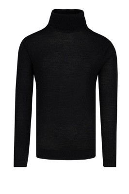 Armani Exchange sweter czarny golf rozmiar S