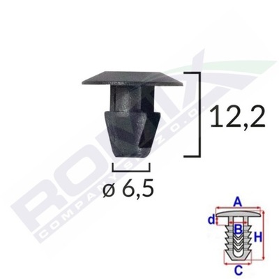 ПУКЛЯ УПЛОТНЕНИЯ ДВЕРЬ FIAT ALFA LANCIA X25SZT 