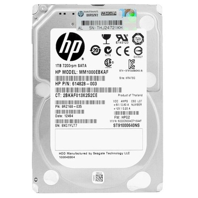 Dysk twardy 1TB HP MM1000EBKAF SATA II 3,5"