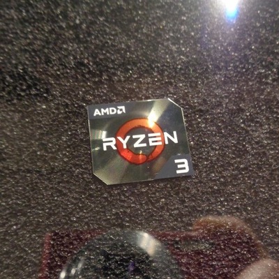 Naklejka AMD RYZEN 3 19 x 17 mm 450g