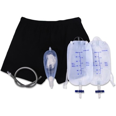 MĘSKA KOLEKTOR MOCZU WOREK DO ZBIÓRKI MOCZ 2x500ML