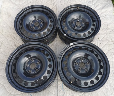 4 PIEZAS LLANTAS ACERO 6,5JX17 VW TIGUAN SKODA KODIAQ SEAT TARRACO AUDI Q3 ALCAR  