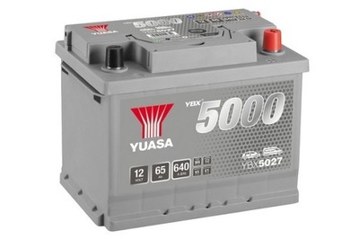 BATERÍA YUASA YBX5027 65AH 640A  