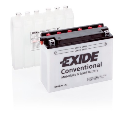 АККУМУЛЯТОР EXIDE YB16AL-A2 12V 16AH 175A