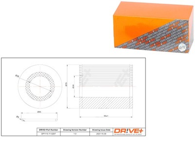 FILTRO ACEITES LAND ROVER DIESEL 3.0 16- D ISCOVERY V VAN DRIVE+  