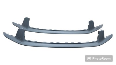 Спойлер молдинг накладка бампера перед porsche macan 95b gts фото №1