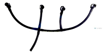 Шланг сливной peugeot 4007 407 607 807 2.2hdi фото №1