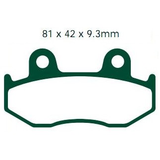 KLOCKI HAMULCOWE PRZÓD HONDA SH 125 i 01-08