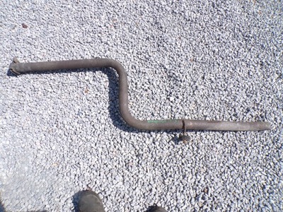 Труба выхлопная fiat doblo 1.3 multijet фото №1