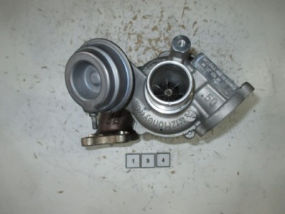 Peugeot 1.2 турбина турбонагнетатель 9812723880 фото №1