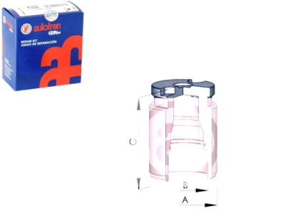 Поршень гальмівний hyundai задня coupe elantra i10 la фото №1