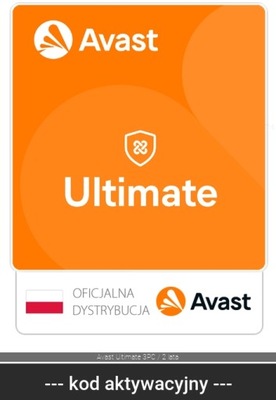 Avast Ultimate 3PC / 2 lata