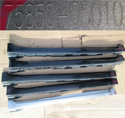 Молдинг поріг na поріг права toyota avensis t27 08 фото №1