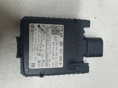 Радар acc distronic vw t-roc 2q0907686b фото №1