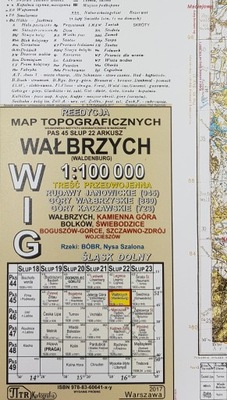 Mapa WIG Wałbrzych P45 S22 reedycja