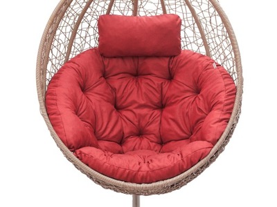 Poduszka na huśtawkę ogrodową, poduszka na fotel typu kokon 140x105cm