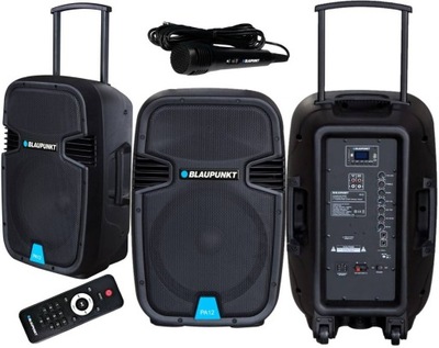 POWER AUDIO KOLUMNA AKTYWNA Blaupunkt karaoke 650W