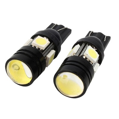 2 BLOQUE T10 1,5 W 5050 SMD 4-LED XENÓN BLANCA LUZ KLINOWA 12 V D6  