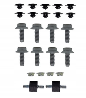 Набор клипсы защита vwtransport. t4 ,90- rx90203 фото №1