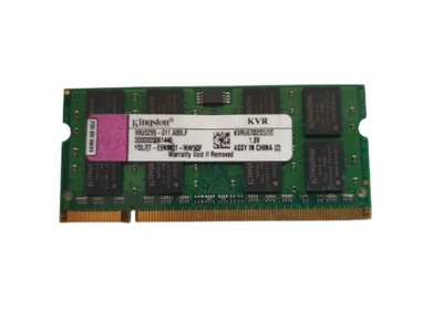 PAMIĘĆ RAM 2GB DDR2 SODIMM DO LAPTOPA 667MHz 5300S