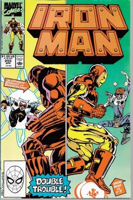 Marvel Iron Man Komiks 255/1990 j.ang