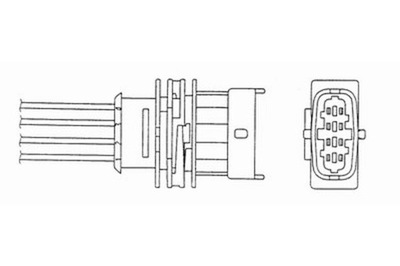 ЗОНД ЛЯМБДА NGK 5695 OZA660-EE10 OPEL