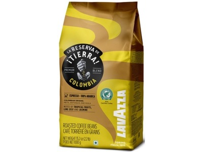 Kawa ziarnista LAVAZZA Tierra Columbia Espresso