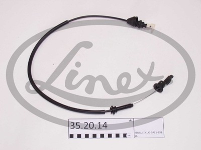 CABLE GAS RENAULT CLIO 1,4 16V 1,6 16V 1998-  