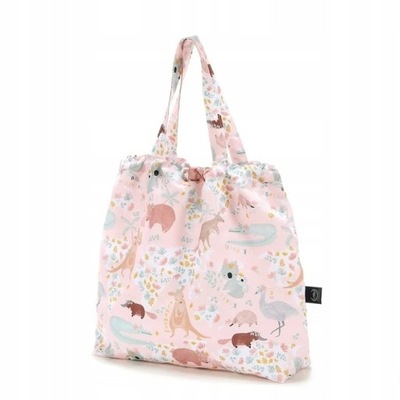 Shopper Bag z kieszonką DUNDEE AND FRIENDS różowa - Eco Torba