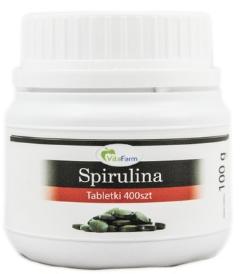 Spirulina tabletki 400 tab. VitaFarm