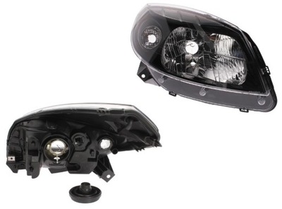 Фара правый dacia sandero 08-13 stepway tyc фото №1