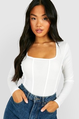 BOOHOO GORSETOWE BODY PRĄŻKI RHR NG6__XL