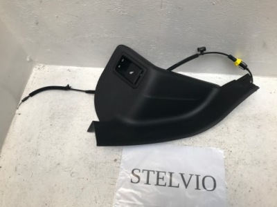 Alfa romeo stelvio защита накладка порог левая тяга сиденье 156138243 фото №1