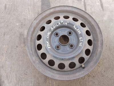 Felga stalowa Opel Agila A 14" 4x100 Et45