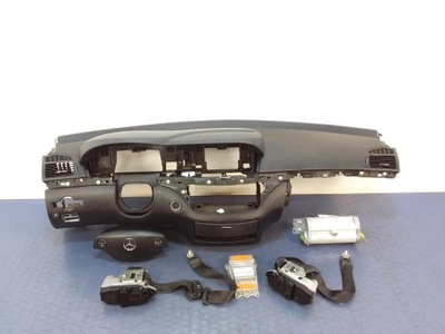 Mercedes s w221 приборная панель приборная панель подушка ремни датчик фото №1