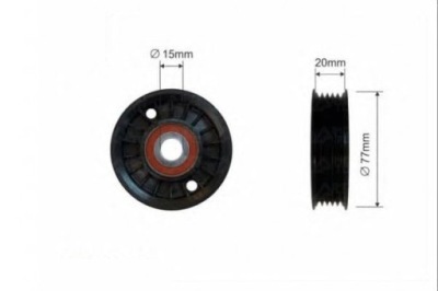 Ролик ремень caffaro 028145278j фото №1