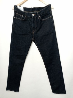 ATS spodnie H&M bawełna jeans 31/30 slim fit